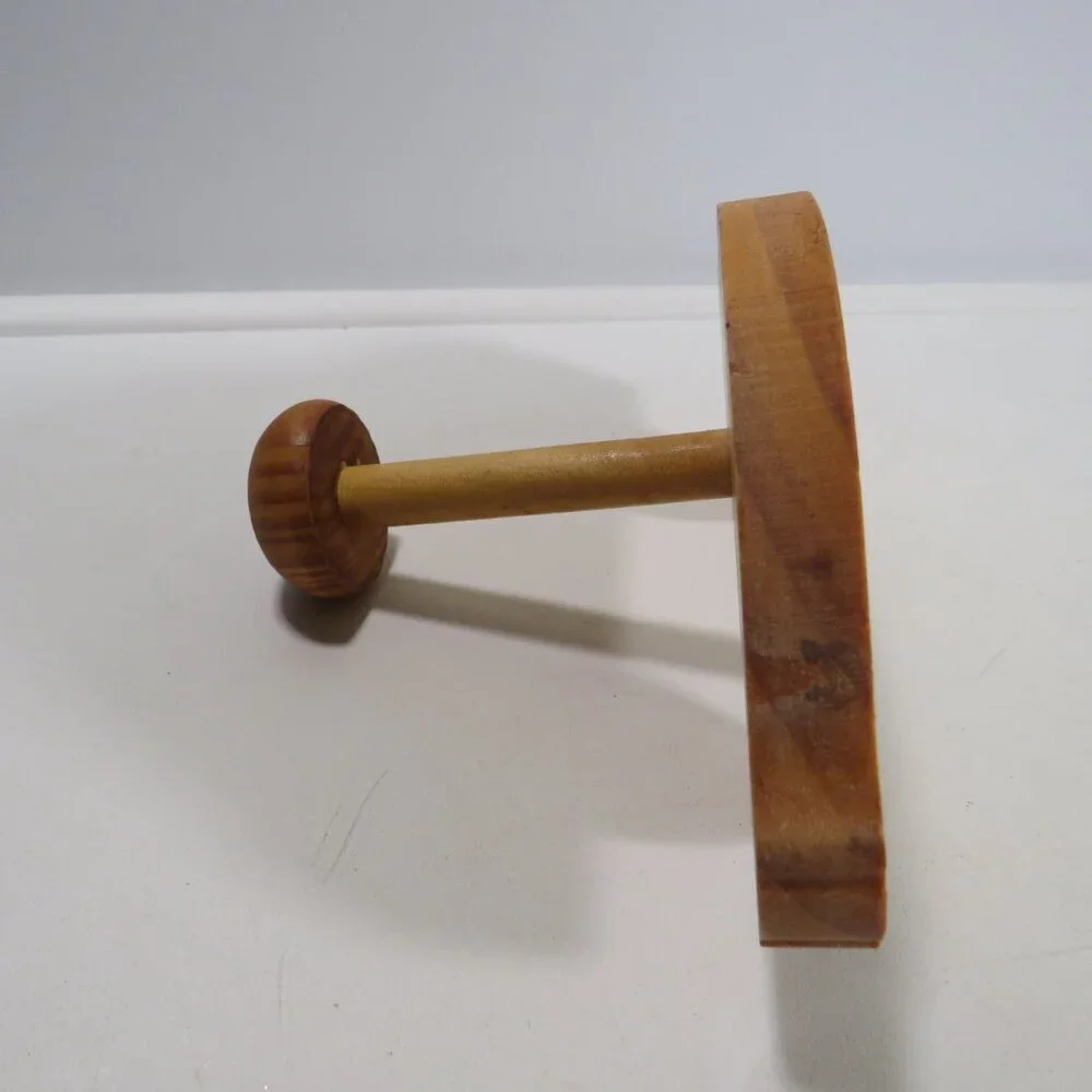 Car Vintage Solid Wooden Hook Wall Hanger Kids Wooden unfinished